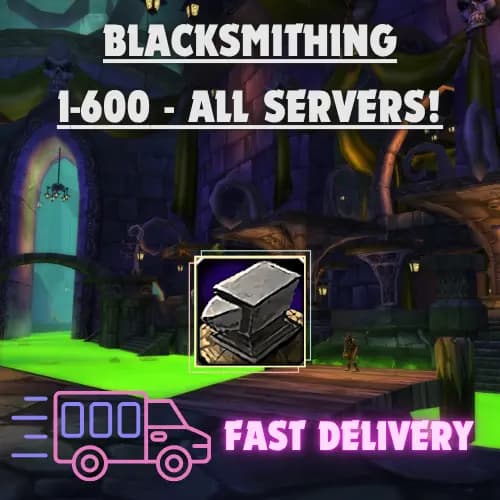 WOW Mist of Pandaria Classic/ Blacksmithing 1-600 EU Leveling Kit/DIY Package/ More details at descriptions