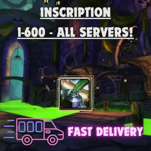 WOW Mist of Pandaria Classic/ Inscription 1-600 EU Leveling Kit/DIY Package/ More details at descriptions