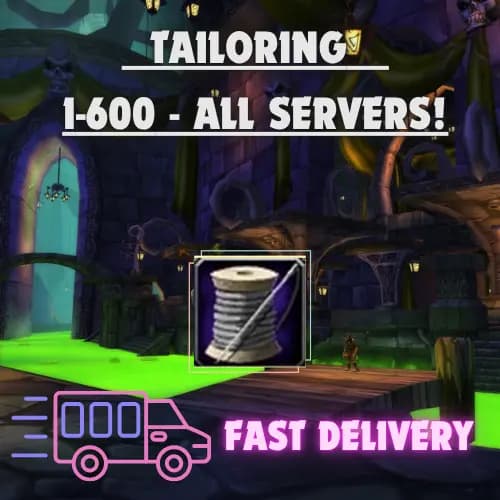WOW Mist of Pandaria Classic/ Tailoring 1-600 EU Leveling Kit/DIY Package/ More details at descriptions