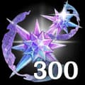 300 Crystals