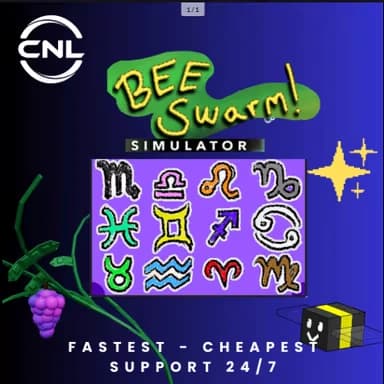 Bee Swarm Simulator > 1 Random Star Sign (For every 15 pcs purchased, get 1 free)