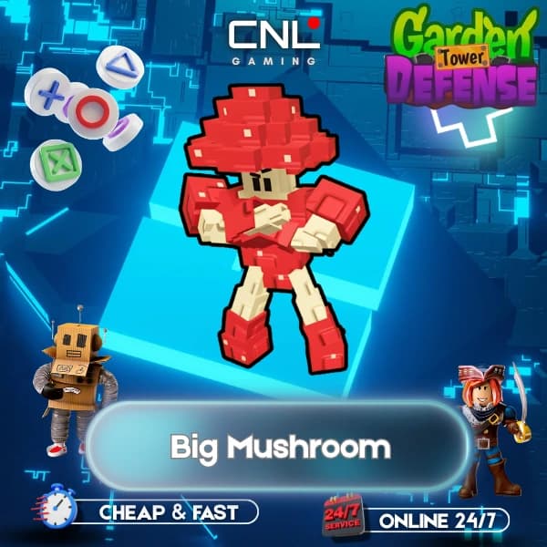 Garden Tower Defense > Big Mushroom
