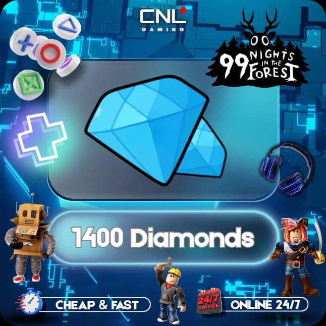 99 Nights in the Forest - 1400 Diamonds [5000R]