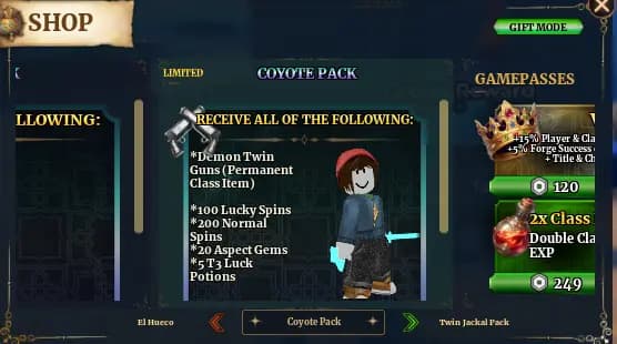 DL > Coyote Pack > 4999R