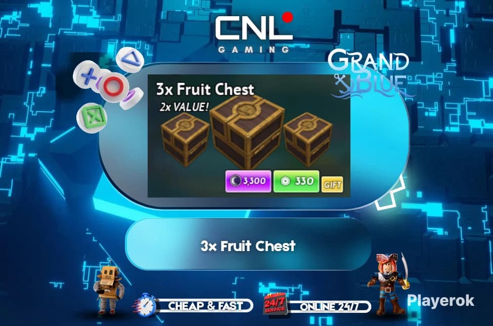 Grand Blue - 3x Fruit Chest [330R]