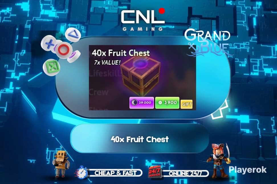 Grand Blue - 40x Fruit Chest [3900R]