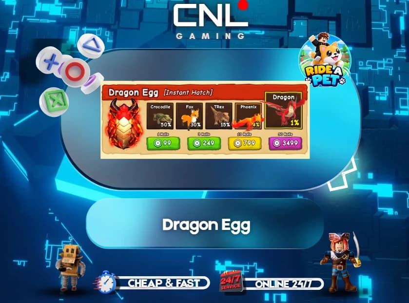 Ride a Pet - Dragon Egg [99R]