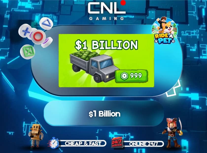 Ride a Pet - $1 Billion [999R]