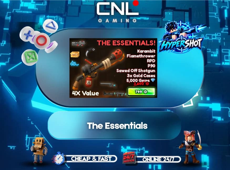 Hypershot - The Essentials [799R]