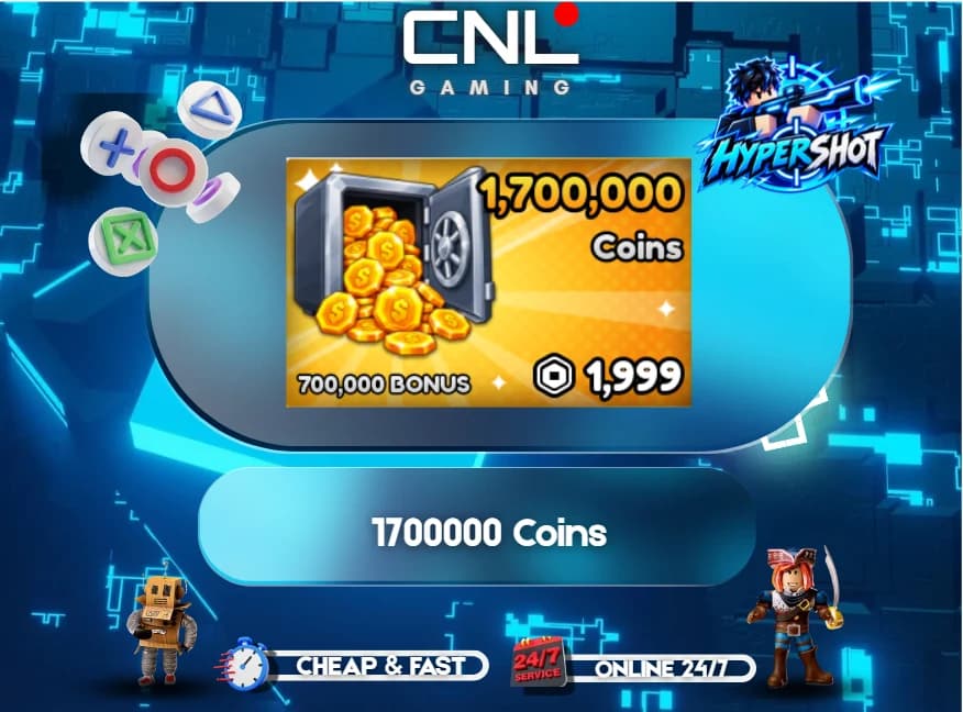 Hypershot - 1700000 Coins [1999R]