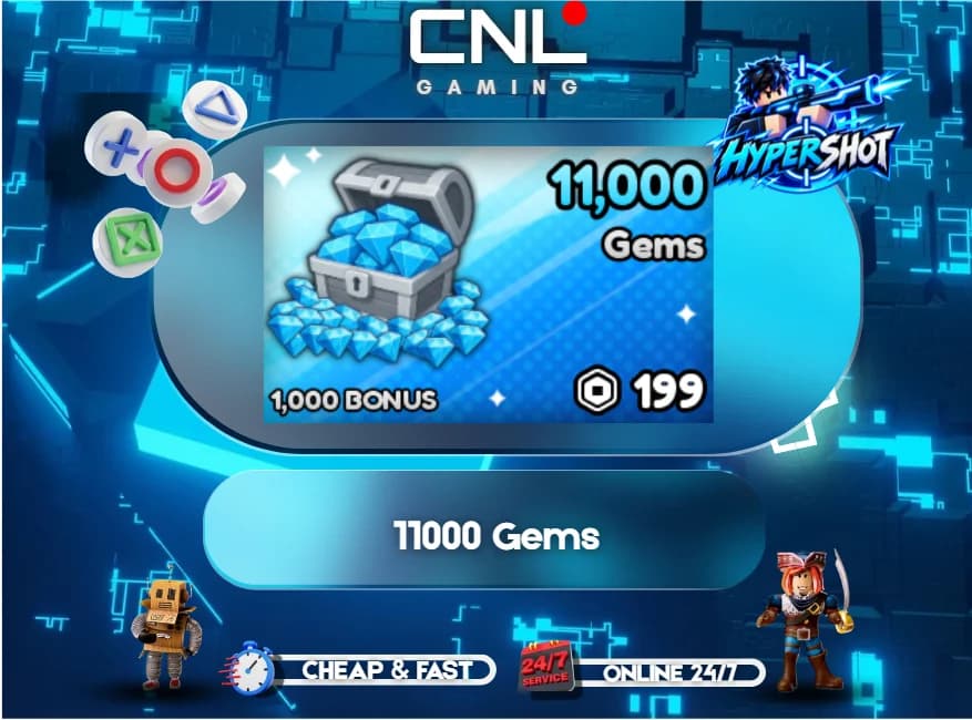Hypershot - 11000 Gems [199R]