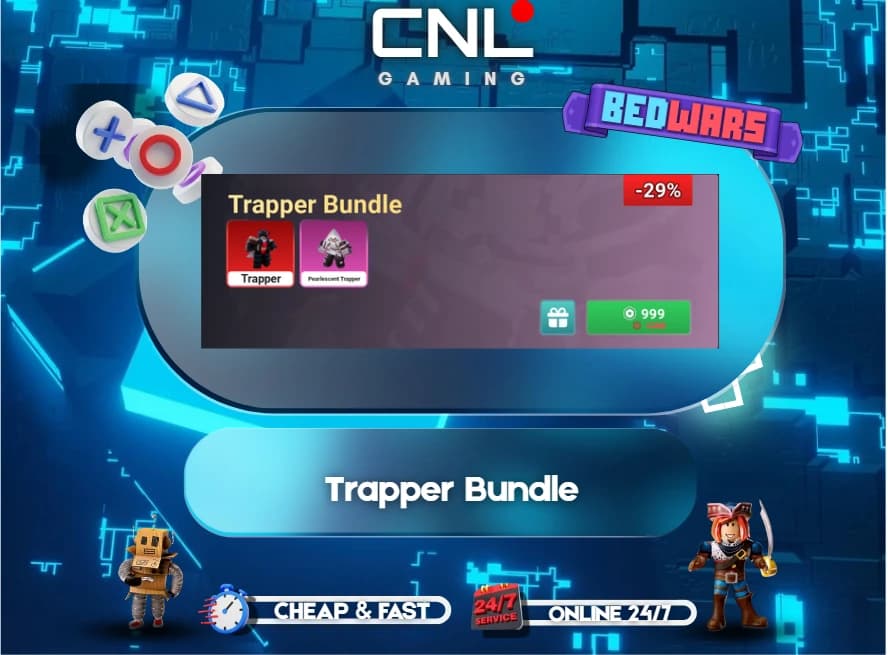 BedWars - Trapper Bundle [999R]