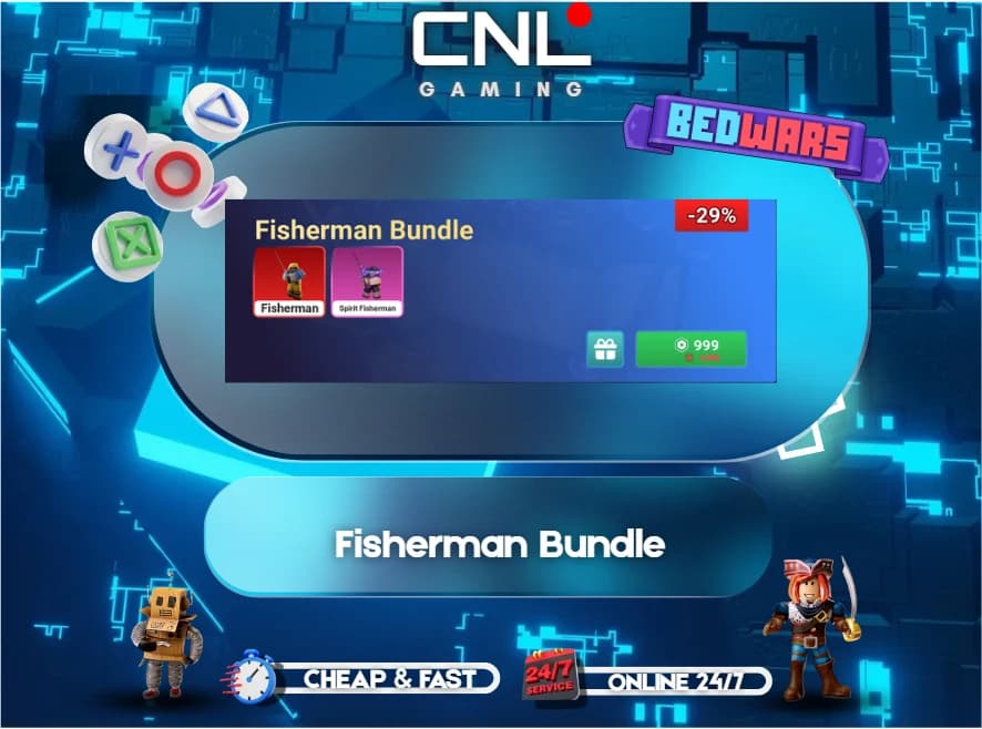 BedWars - Fisherman Bundle [999R]