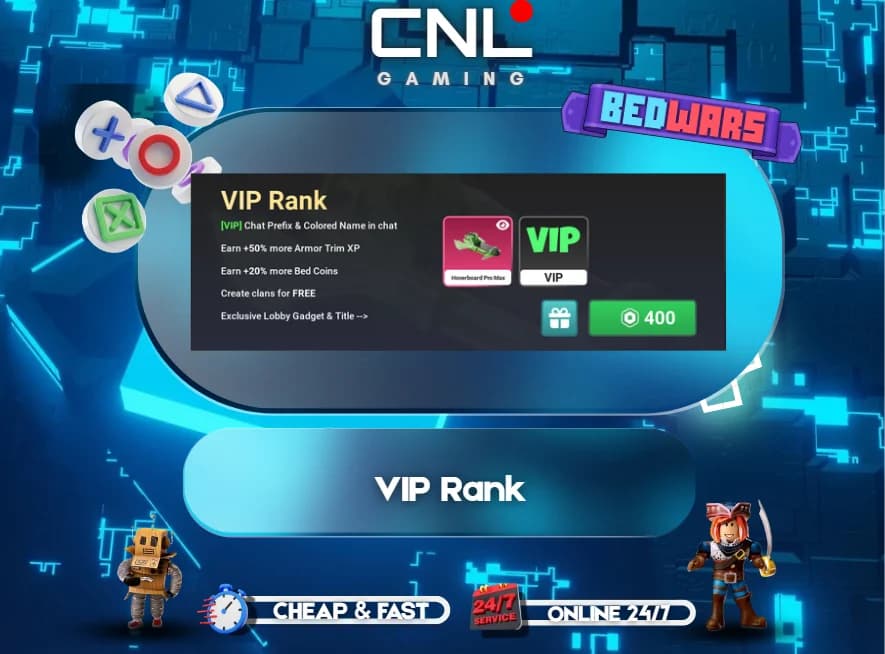 BedWars - Vip Rank [400R]