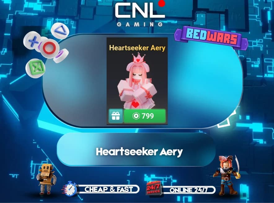 BedWars - Heartseeker Aery [799R]