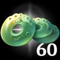 60 Ornate Jades