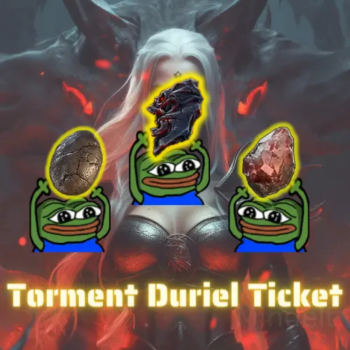 Season 4: LOOT REBORN - Softcore - Torment Duriel Ticket for Summon BOSS Duriel Level 200