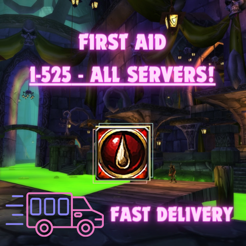 WOW Cataclysm Classic/ First Aid 1-525 EU Leveling Kit/DIY Package/ More details at descriptions